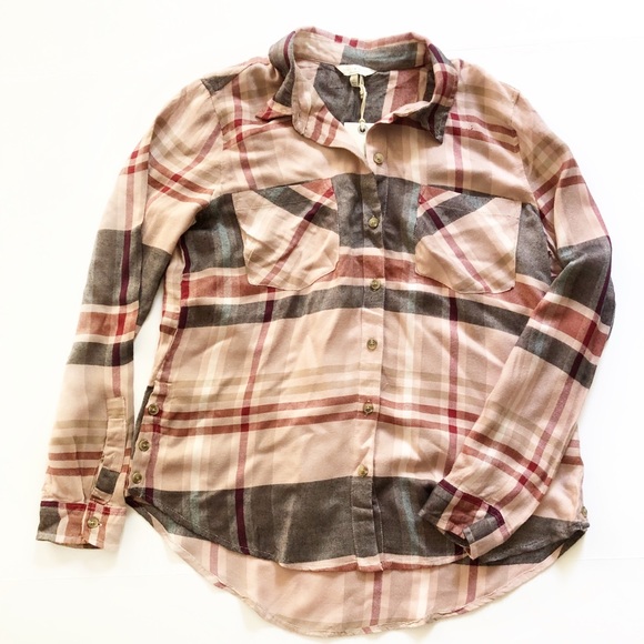Lucky Brand Tops - Lucky Brand plaid button down shirt